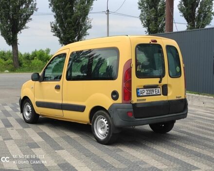Желтый Рено Кенгу, объемом двигателя 1.5 л и пробегом 189 тыс. км за 3700 $, фото 4 на Automoto.ua