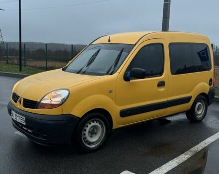 Жовтий Рено Кєнгу, об'ємом двигуна 1.5 л та пробігом 273 тис. км за 3600 $, фото 1 на Automoto.ua