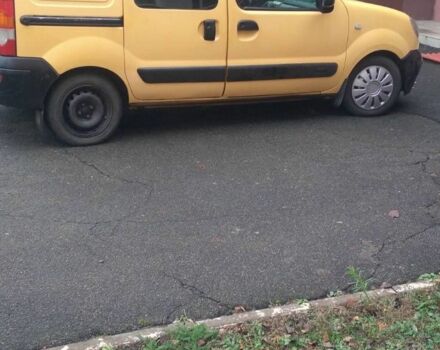 Желтый Рено Кенгу, объемом двигателя 1.5 л и пробегом 220 тыс. км за 3200 $, фото 3 на Automoto.ua