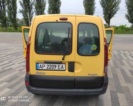 Желтый Рено Кенгу, объемом двигателя 1.5 л и пробегом 189 тыс. км за 3700 $, фото 11 на Automoto.ua