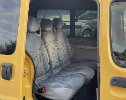 Жовтий Рено Кєнгу, об'ємом двигуна 1.5 л та пробігом 185 тис. км за 3600 $, фото 12 на Automoto.ua