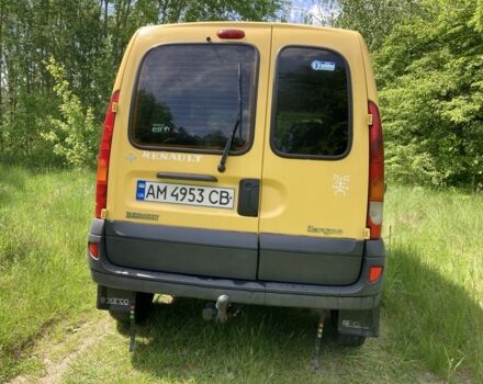 Жовтий Рено Кєнгу, об'ємом двигуна 1.5 л та пробігом 201 тис. км за 3500 $, фото 2 на Automoto.ua