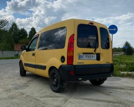 Желтый Рено Кенгу, объемом двигателя 1.5 л и пробегом 218 тыс. км за 4100 $, фото 2 на Automoto.ua