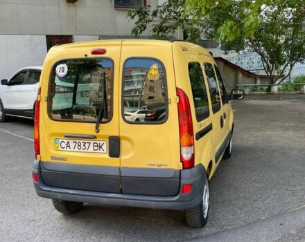 Желтый Рено Кенгу, объемом двигателя 1.5 л и пробегом 170 тыс. км за 3350 $, фото 4 на Automoto.ua