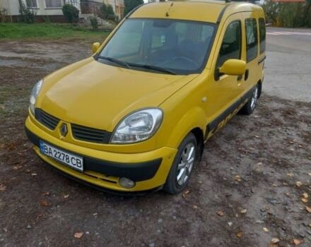 Желтый Рено Кенгу, объемом двигателя 1.5 л и пробегом 240 тыс. км за 4900 $, фото 3 на Automoto.ua