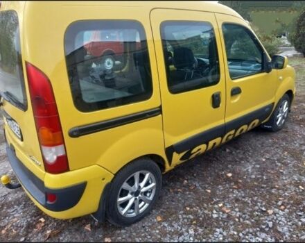 Желтый Рено Кенгу, объемом двигателя 1.5 л и пробегом 240 тыс. км за 4900 $, фото 6 на Automoto.ua