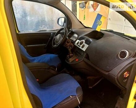 Желтый Рено Кенгу, объемом двигателя 1.5 л и пробегом 467 тыс. км за 7000 $, фото 10 на Automoto.ua
