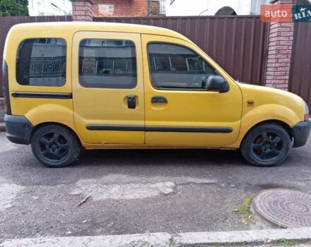 Желтый Рено Кенгу, объемом двигателя 1.87 л и пробегом 200 тыс. км за 2000 $, фото 3 на Automoto.ua