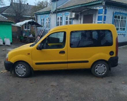 Желтый Рено Кенгу, объемом двигателя 1.87 л и пробегом 295 тыс. км за 3500 $, фото 3 на Automoto.ua