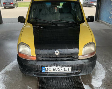 Желтый Рено Кенгу, объемом двигателя 1.9 л и пробегом 330 тыс. км за 2200 $, фото 1 на Automoto.ua