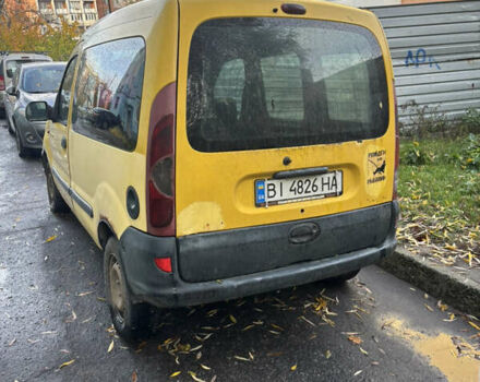 Рено Кенгу 1999 в Полтаве на Automoto.ua Желтый Рено Кенгу, объемом двигателя 1.87 л и пробегом 250 тыс. км за 1900 $, фото 3 на Automoto.ua
