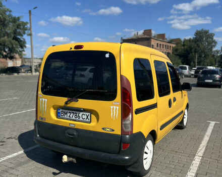 Желтый Рено Кенгу, объемом двигателя 1.87 л и пробегом 343 тыс. км за 2800 $, фото 4 на Automoto.ua