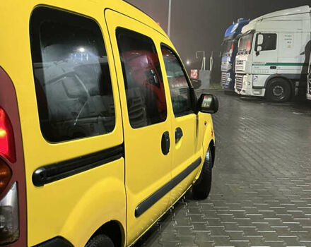 Желтый Рено Кенгу, объемом двигателя 1.87 л и пробегом 370 тыс. км за 2800 $, фото 3 на Automoto.ua