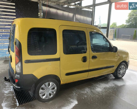Желтый Рено Кенгу, объемом двигателя 1.9 л и пробегом 330 тыс. км за 2200 $, фото 6 на Automoto.ua
