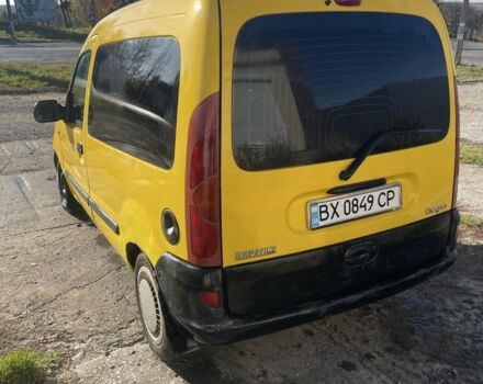 Желтый Рено Кенгу, объемом двигателя 1.9 л и пробегом 233 тыс. км за 2300 $, фото 4 на Automoto.ua