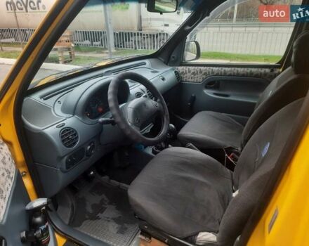 Жовтий Рено Кєнгу, об'ємом двигуна 1.87 л та пробігом 216 тис. км за 3000 $, фото 24 на Automoto.ua