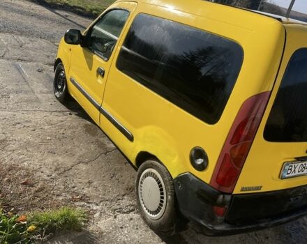 Желтый Рено Кенгу, объемом двигателя 1.9 л и пробегом 233 тыс. км за 2300 $, фото 5 на Automoto.ua