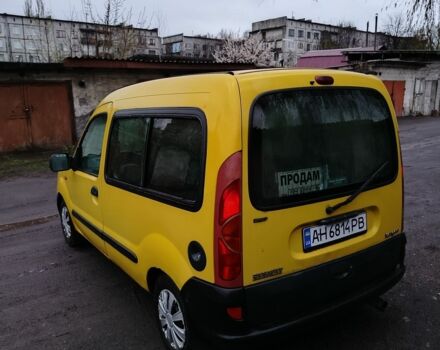 Желтый Рено Кенгу, объемом двигателя 1.9 л и пробегом 360 тыс. км за 2028 $, фото 4 на Automoto.ua