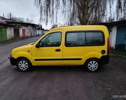 Желтый Рено Кенгу, объемом двигателя 1.9 л и пробегом 360 тыс. км за 2028 $, фото 3 на Automoto.ua