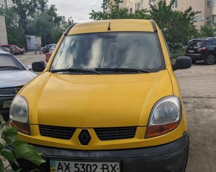 Желтый Рено Кенгу, объемом двигателя 1.9 л и пробегом 269 тыс. км за 2880 $, фото 1 на Automoto.ua
