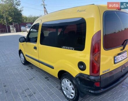 Желтый Рено Кенгу, объемом двигателя 1.9 л и пробегом 309 тыс. км за 3150 $, фото 6 на Automoto.ua