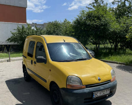 Желтый Рено Кенгу, объемом двигателя 1.9 л и пробегом 235 тыс. км за 2100 $, фото 6 на Automoto.ua