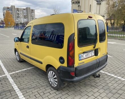 Желтый Рено Кенгу, объемом двигателя 1.9 л и пробегом 330 тыс. км за 2250 $, фото 6 на Automoto.ua