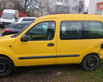 Желтый Рено Кенгу, объемом двигателя 1.87 л и пробегом 265 тыс. км за 3000 $, фото 3 на Automoto.ua