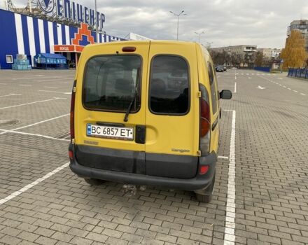 Желтый Рено Кенгу, объемом двигателя 1.9 л и пробегом 330 тыс. км за 2250 $, фото 5 на Automoto.ua