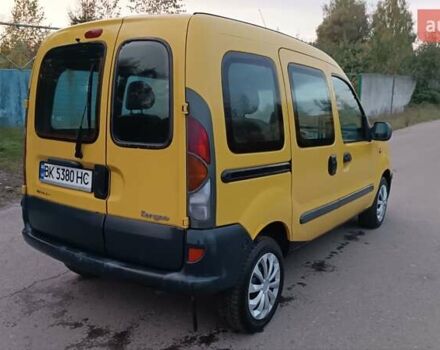 Жовтий Рено Кєнгу, об'ємом двигуна 1.9 л та пробігом 235 тис. км за 2650 $, фото 20 на Automoto.ua
