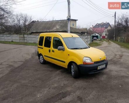 Желтый Рено Кенгу, объемом двигателя 1.9 л и пробегом 215 тыс. км за 3000 $, фото 16 на Automoto.ua