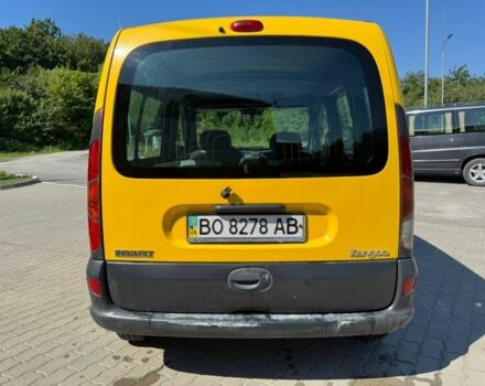 Желтый Рено Кенгу, объемом двигателя 1.9 л и пробегом 180 тыс. км за 2400 $, фото 6 на Automoto.ua