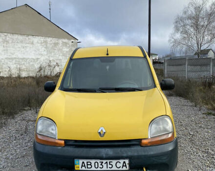 Жовтий Рено Кєнгу, об'ємом двигуна 1.9 л та пробігом 320 тис. км за 3300 $, фото 1 на Automoto.ua