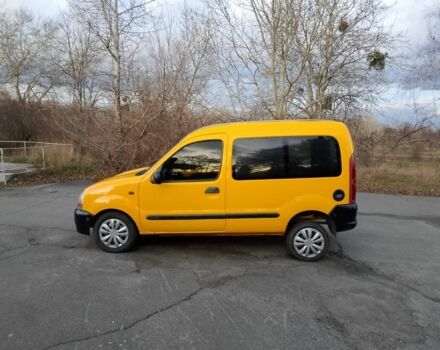 Желтый Рено Кенгу, объемом двигателя 1.9 л и пробегом 328 тыс. км за 3000 $, фото 17 на Automoto.ua