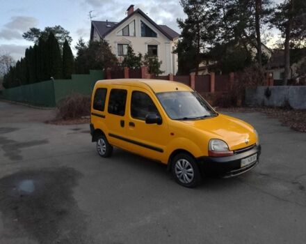 Желтый Рено Кенгу, объемом двигателя 1.9 л и пробегом 328 тыс. км за 3000 $, фото 19 на Automoto.ua