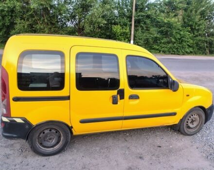 Желтый Рено Кенгу, объемом двигателя 1.9 л и пробегом 270 тыс. км за 2500 $, фото 3 на Automoto.ua