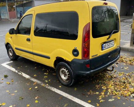 Желтый Рено Кенгу, объемом двигателя 1.87 л и пробегом 380 тыс. км за 2000 $, фото 5 на Automoto.ua