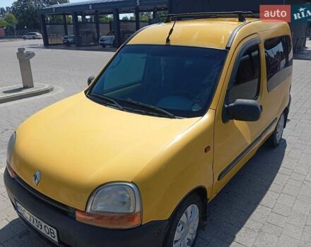 Желтый Рено Кенгу, объемом двигателя 1.9 л и пробегом 218 тыс. км за 3500 $, фото 1 на Automoto.ua