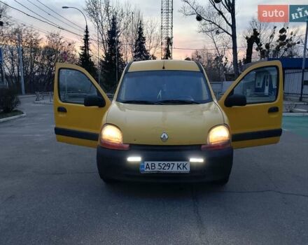 Желтый Рено Кенгу, объемом двигателя 1.9 л и пробегом 297 тыс. км за 2999 $, фото 5 на Automoto.ua