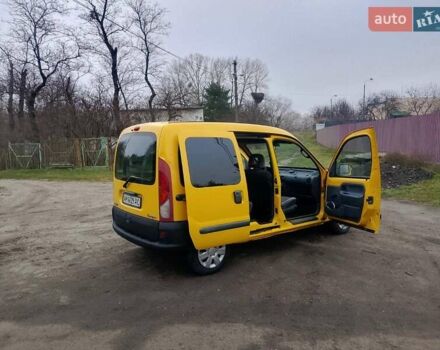Желтый Рено Кенгу, объемом двигателя 1.9 л и пробегом 215 тыс. км за 3000 $, фото 12 на Automoto.ua
