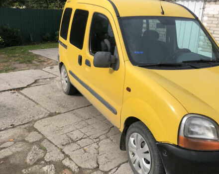 Желтый Рено Кенгу, объемом двигателя 1.9 л и пробегом 290 тыс. км за 2300 $, фото 1 на Automoto.ua