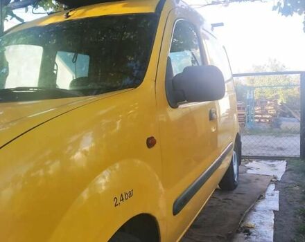 Желтый Рено Кенгу, объемом двигателя 1.9 л и пробегом 182 тыс. км за 3500 $, фото 3 на Automoto.ua