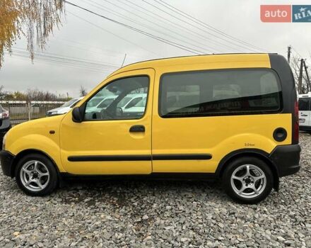 Желтый Рено Кенгу, объемом двигателя 1.9 л и пробегом 215 тыс. км за 2500 $, фото 3 на Automoto.ua