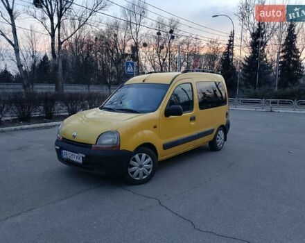 Желтый Рено Кенгу, объемом двигателя 1.9 л и пробегом 297 тыс. км за 2999 $, фото 1 на Automoto.ua