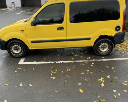 Желтый Рено Кенгу, объемом двигателя 1.87 л и пробегом 380 тыс. км за 2000 $, фото 4 на Automoto.ua