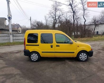 Желтый Рено Кенгу, объемом двигателя 1.9 л и пробегом 215 тыс. км за 3000 $, фото 9 на Automoto.ua