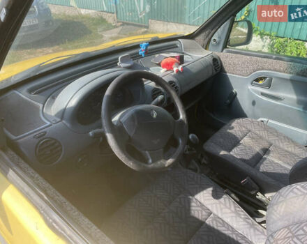 Жовтий Рено Кєнгу, об'ємом двигуна 1.83 л та пробігом 354 тис. км за 1800 $, фото 8 на Automoto.ua