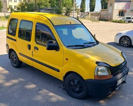Желтый Рено Кенгу, объемом двигателя 1.9 л и пробегом 370 тыс. км за 2900 $, фото 1 на Automoto.ua