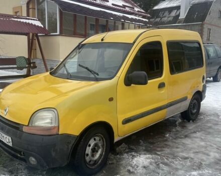 Желтый Рено Кенгу, объемом двигателя 1.9 л и пробегом 278 тыс. км за 2000 $, фото 1 на Automoto.ua
