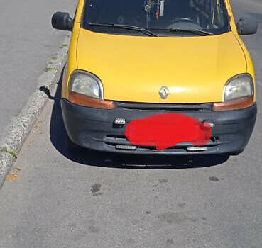 Желтый Рено Кенгу, объемом двигателя 1.87 л и пробегом 167 тыс. км за 2600 $, фото 5 на Automoto.ua